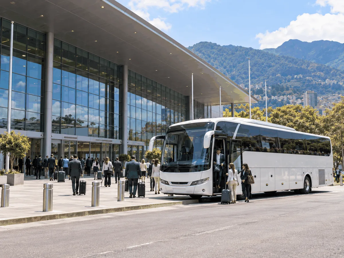 Bogotá Airport to Corferias Group Transfer